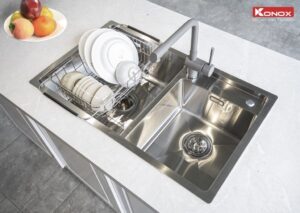 chậu rửa inox
