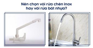 vòi rửa bát