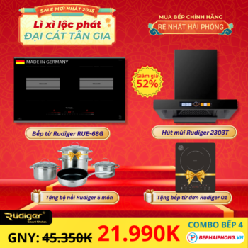 COMBO BẾP 4 - SALE MỚI NHẤT 2025 BẾP HẢI PHÒNG